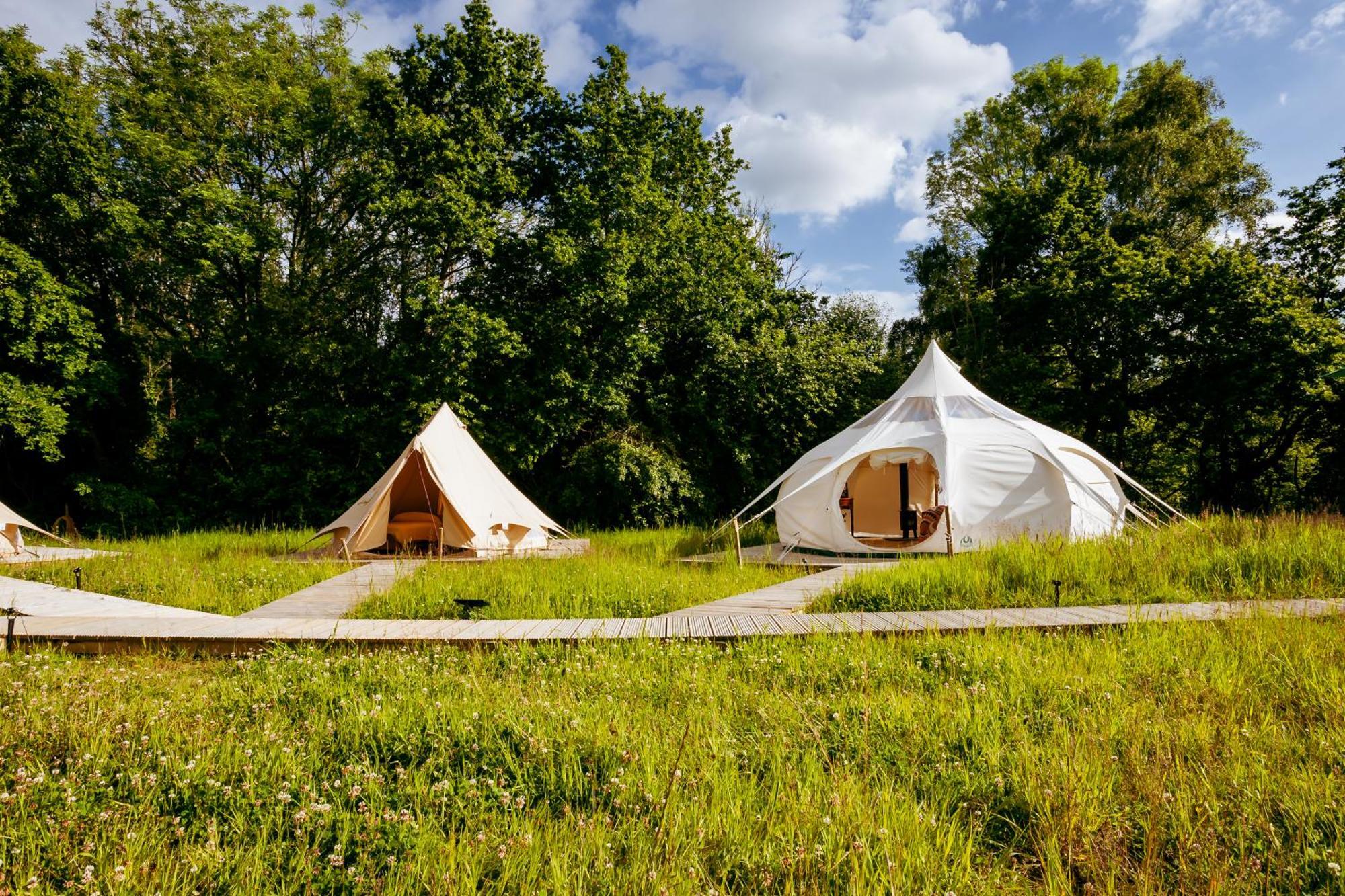 Вілла Luxury Glamping Retreat In Баттл Екстер'єр фото